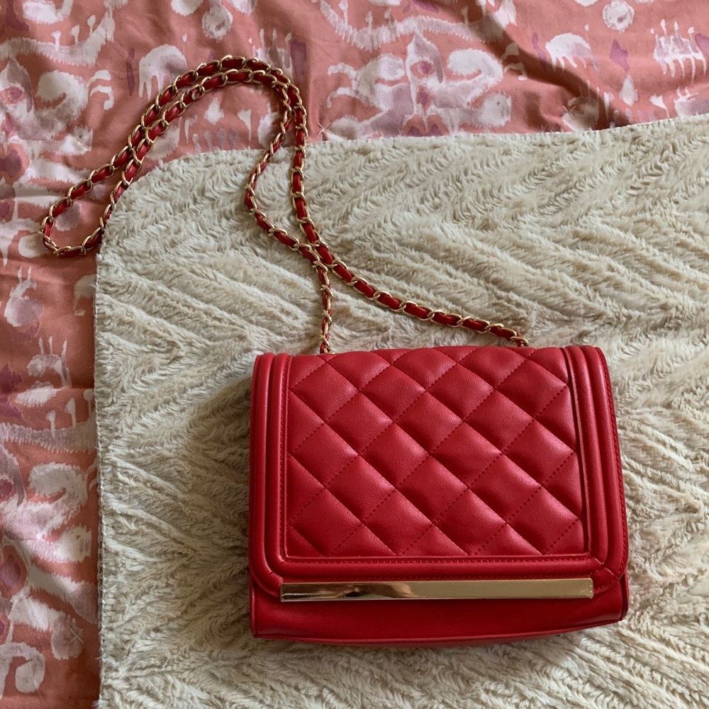 Aldo Red Crossbody Bag